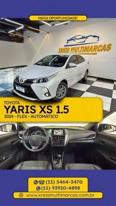 TOYOTA YARIS 1.5 16V FLEX SEDAN XS MULTIDRIVE TOYOTA YARIS 1.5 16V FLEX SEDAN XS MULTIDRIVE